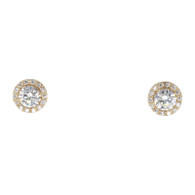 Cubic Zirconia Earrings (13-1091)