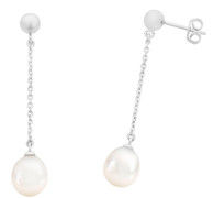 Freshwater Pearl Earrings (17-1478)