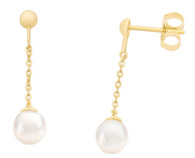 Freshwater Pearl Earrings (17-1479)