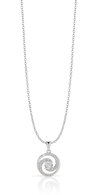 Diamond Swirl Pendant (6-419)