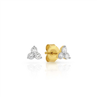 Triangle Diamond Studs (12-615)