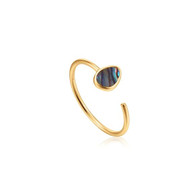 Tidal Abalone Adjustable Ring (21-2919)