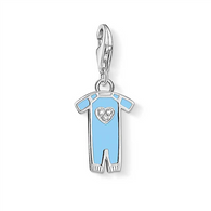 Blue Baby Romper Charm (26-3051)