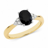 Sapphire & Diamond Ring (2-1968)