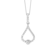 Cubic Zirconia Pendant (22-1566)