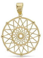 Sun Dreamcatcher Pendant (7-477)
