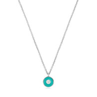 Bright Future Teal Necklace (22-1604)