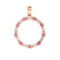 Tourmaline & Diamond Pendant (7-452)