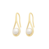 Pearl Hook Earrings (17-1525)