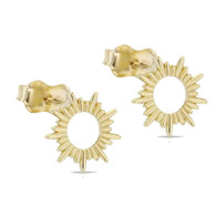 Sun Stud Earrings (14-2120)