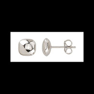 Square Puff Earrings (14-2147)