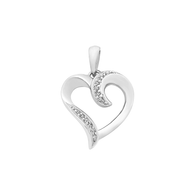 Heart Diamond Pendant (6-456)