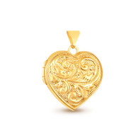 Heart Locket pendant (8-190)
