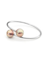Pink Edison Pearl Bangle (17-1553)