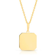 Octagon Flat Pendant (8-252)