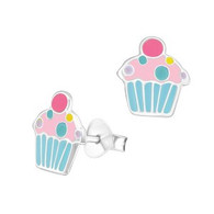 Cupcake Stud Earrings (24-1765)