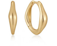 Making Waves Huggie Earrings (24-2216)