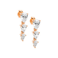 Cubic Zirconia Stud Earrings (24-2269)