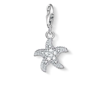 Cubic Zirconia Star Fish Charm (26-1854)