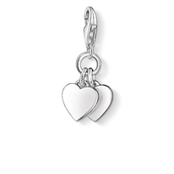 Double Hearts Charm (26-1574)