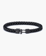 Catena Foxtail Black bracelet (27-1242)