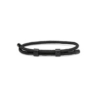 Little Lewis Double Black adjustable bracelet (27-1245)