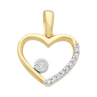 Diamond Heart Pendant (6-480)