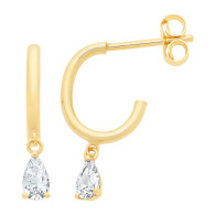 Cubic Zirconia Earrings (13-1196)