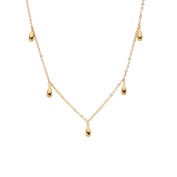 40+5cm Tear Drop Necklace (27-1336)