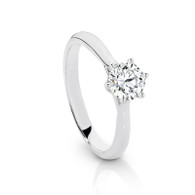 0.50ct Diamond Solitaire ring (1-2683)