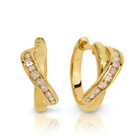 Dreamtime 9ct Ribbon earrings