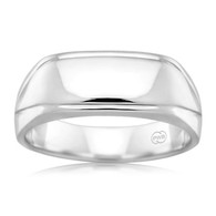Sterling silver signet ring