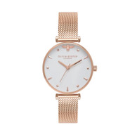 Olivia Burton Queen Bee Rose Gold Watch