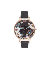 Olivia Burton Bejewelled Rose Gold Watch
