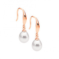 Freshwater Pearl Earrings (E463R)