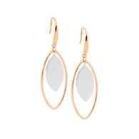 Open Tear Drop Earrings (SE191S)