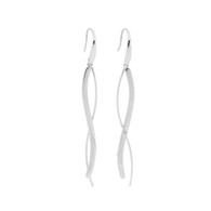 Long Wave Drop Earrings (SE193S)