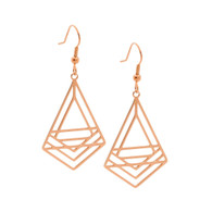 Abstract Triangle Drop Earrings (SE197R)
