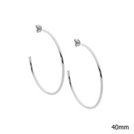 40mm Hoop Earrings (SE211S4)