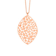 50mm Leaf Pendant with chain (SP119R)