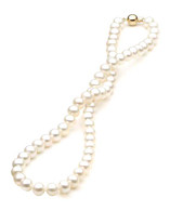 9ct Gold Classic Pearl Strand