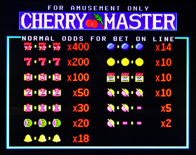 cherry master 8 line slot machine game