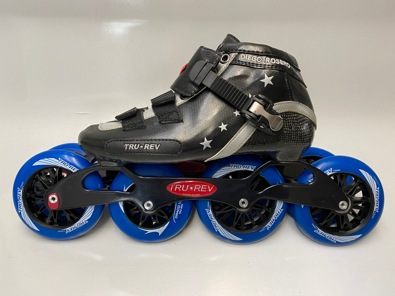 Inline Speed Skates by Trurev Up to size 7.5 SWISS bearings 