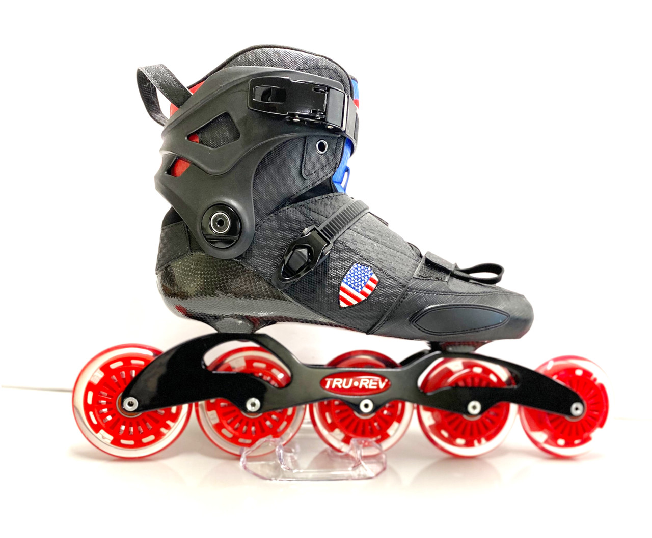 Size 5 to12 TruRev 3 wheel  Inline Speed Skate complete package 