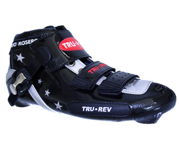 Size 4.5 and under HIGH QUALITY TruRev 165mm spacing Speed Skate Boot 