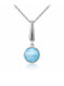 MarahLago Liquido Collection Larimar Necklace