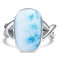 MarahLago Brie Collection Larimar Ring - straight on