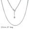 MarahLago Sterling Silver Snake Chain - Adjustable up to 21" - 2.0mm