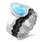 MarahLago Jaxx Collection Larimar Ring