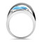MarahLago Indigo Collection Larimar Ring - profile